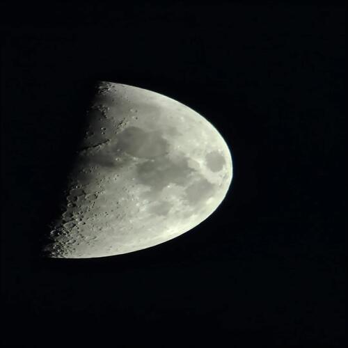 Moon at night with ELP
